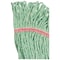 Boardwalk 5 in Looped-End Wet Mop, Green, Cotton/Synthetic, BWK503GNEA BWK503GNEA - alternate 5